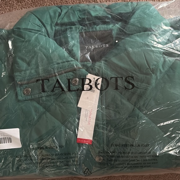 Talbots puffer jacket small new - Picture 3 of 4